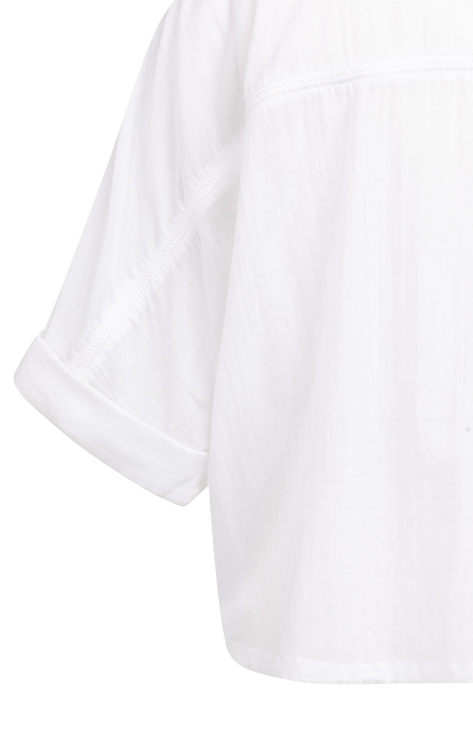 Blouse avec cordons