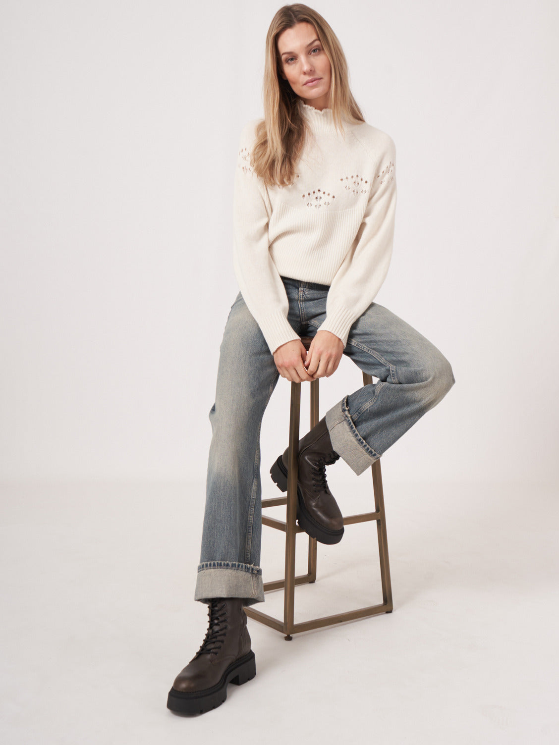 Chandail CASHMERE KNITTED REPEAT