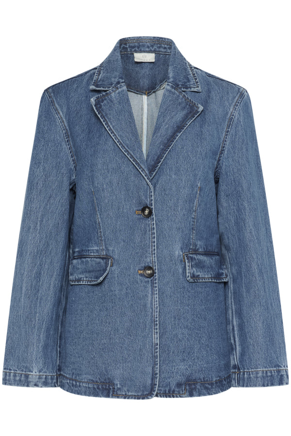 KAklara Denim Blazer KAFFE