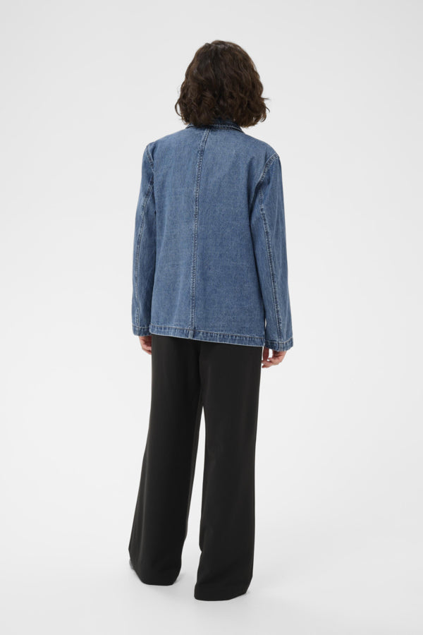 KAklara Denim Blazer KAFFE