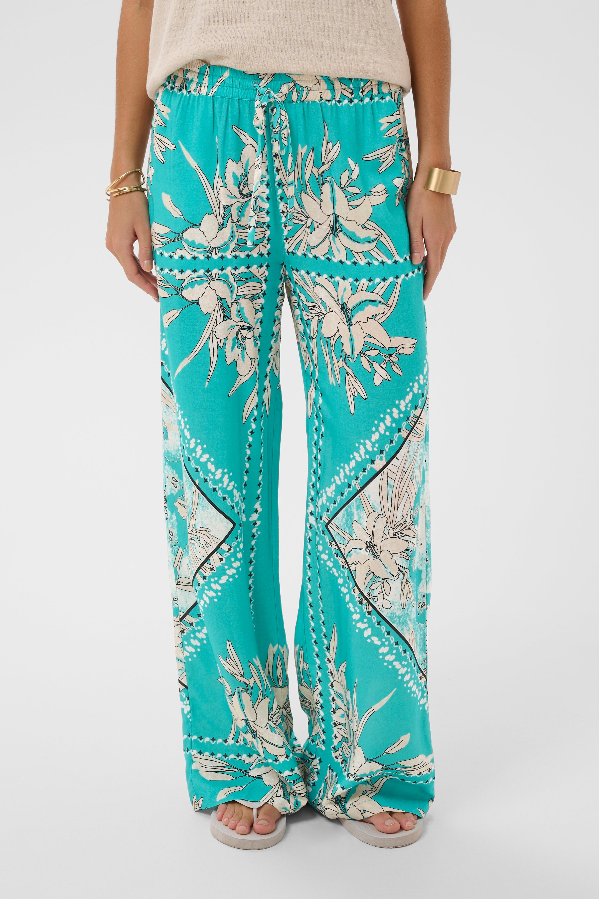 Pantalon jambe large - CRTiah