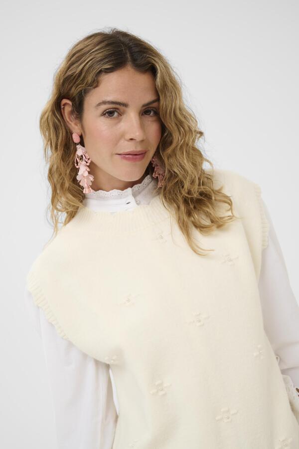 CRAvie Knit Slipover CREAM