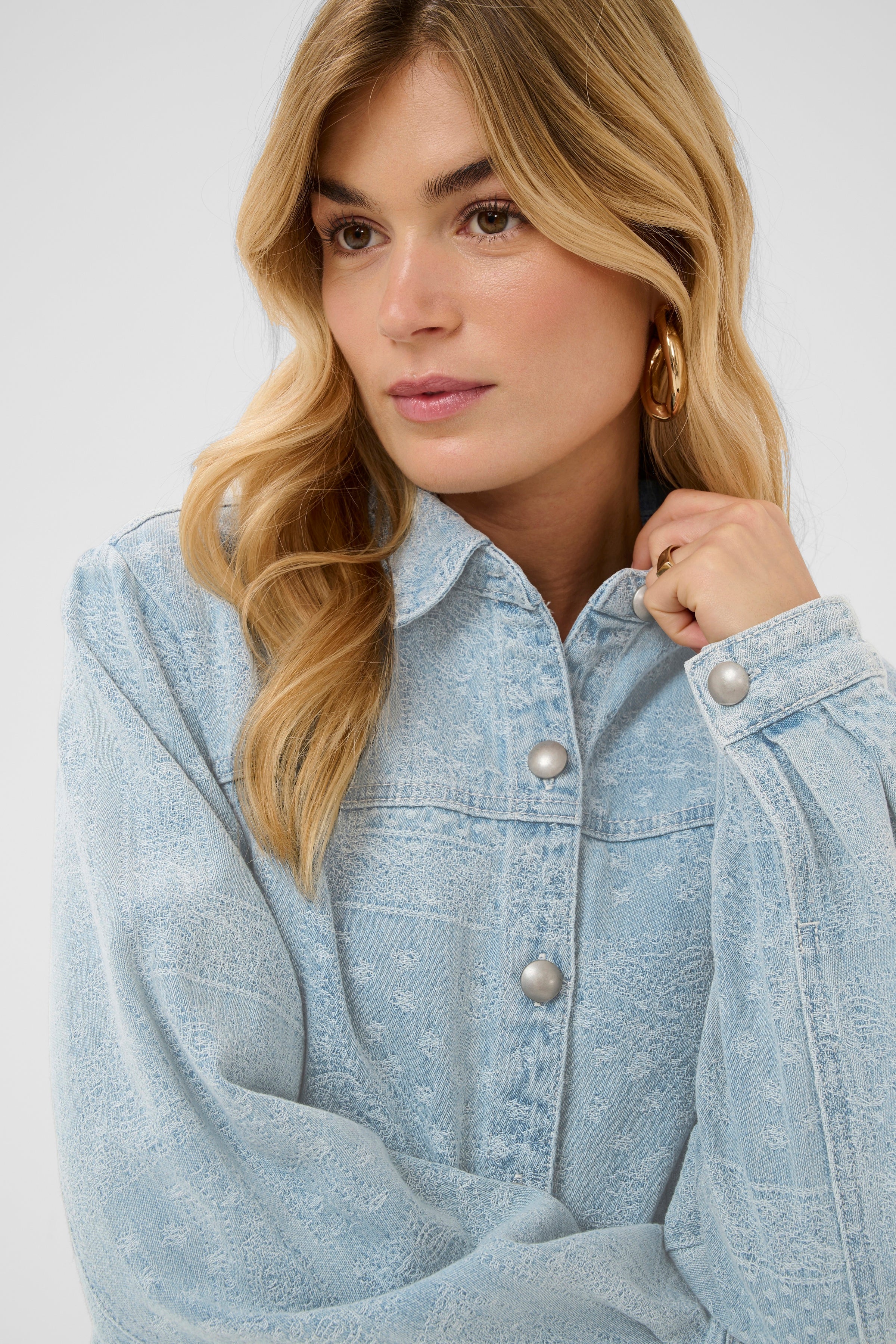 Veste en denim texturé - CRLucy
