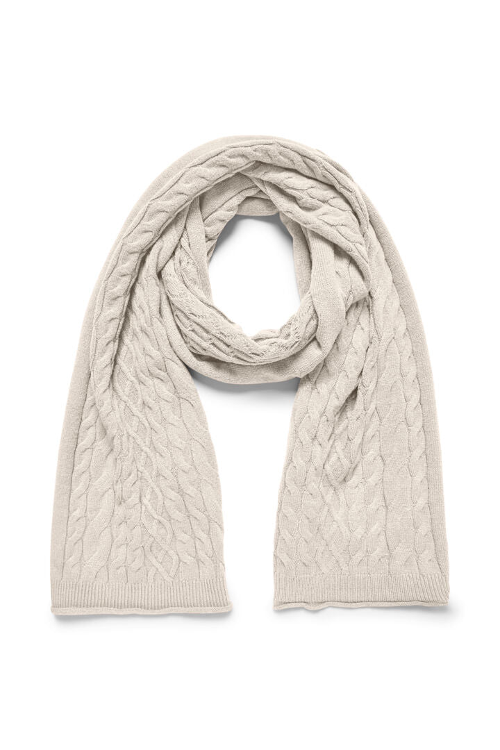 CRDela Cabel Knit Scarf
