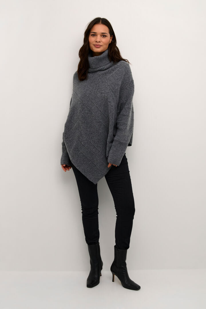 CRHoliday Poncho CREAM