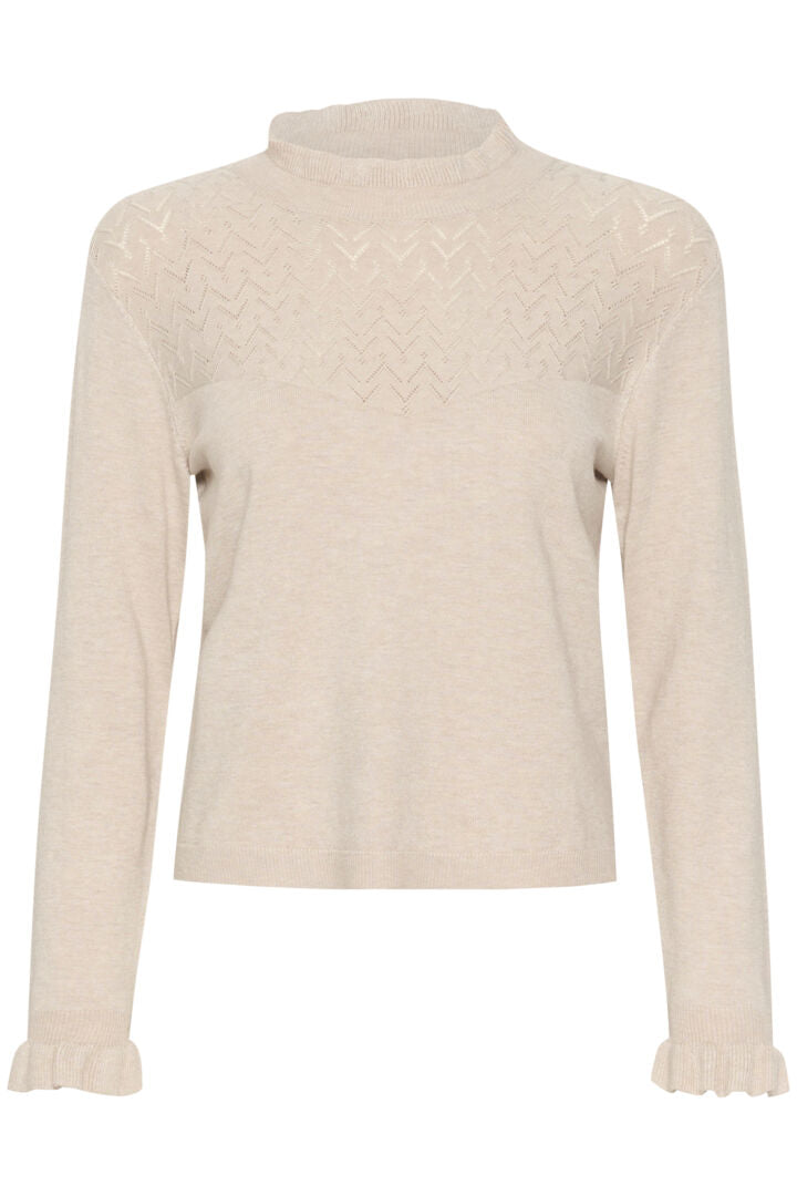 Chandail CRVillea Knit Blouse CREAM