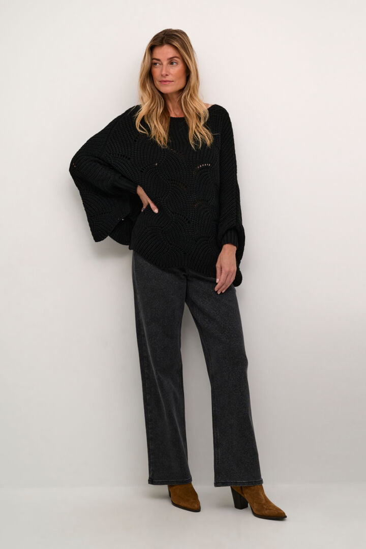 CRMistletoe Poncho CREAM