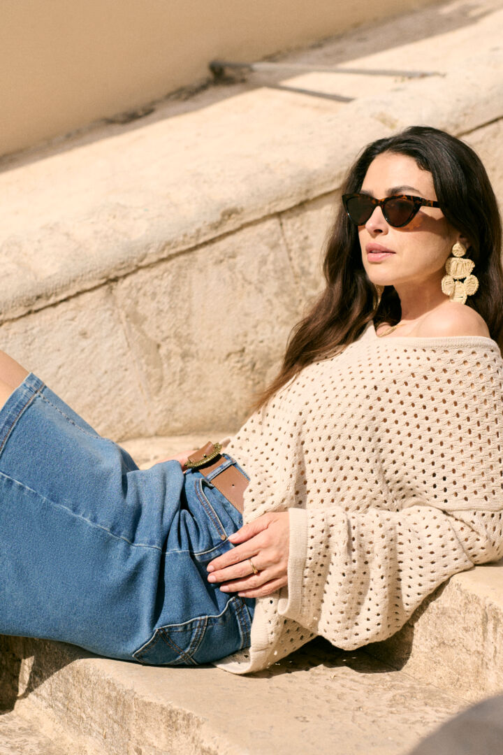 CREbba Short Denim Skirt