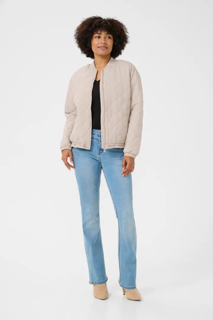 CRMyra Quilt Jacket CREAM
