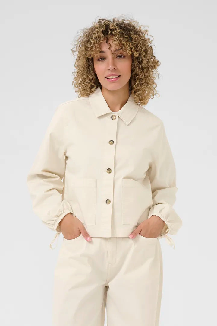 CRBerta Twill Jacket CREAM