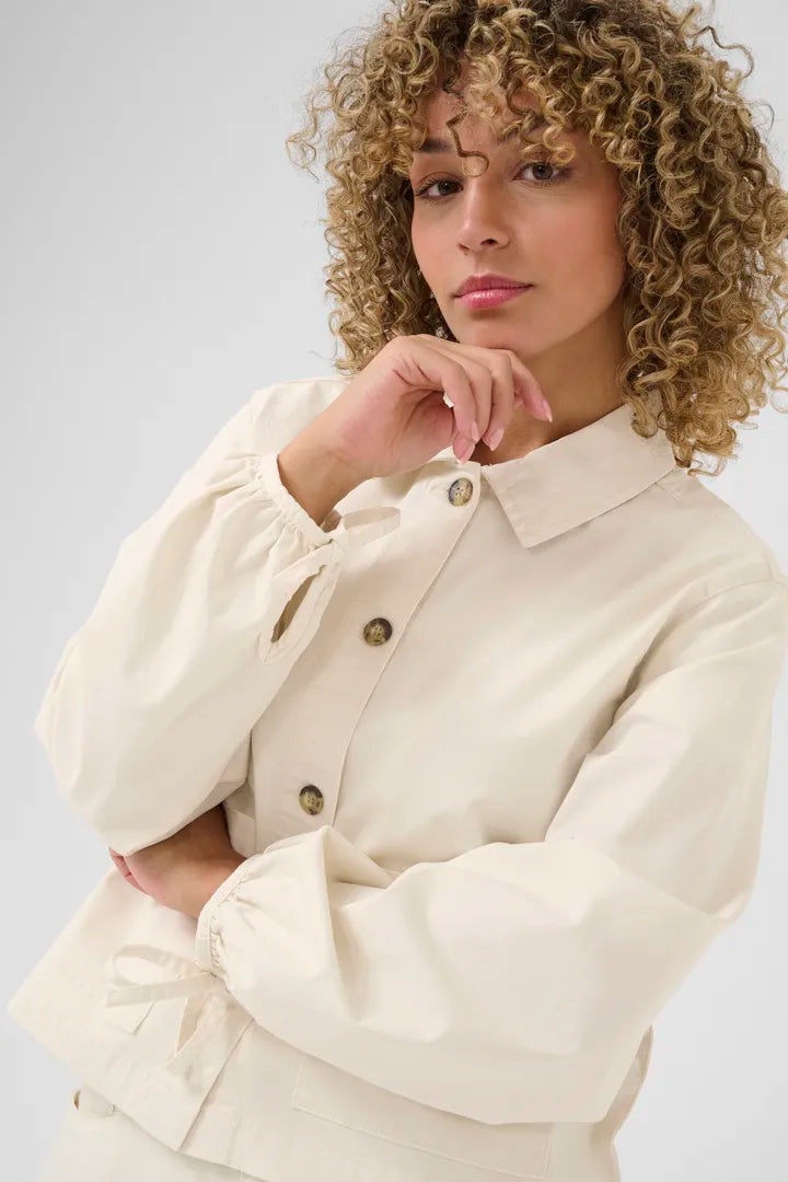 CRBerta Twill Jacket CREAM