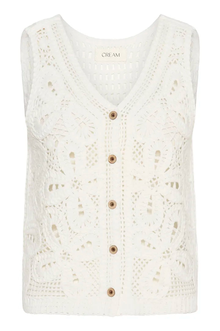 CRKittie Knit Slipover CREAM