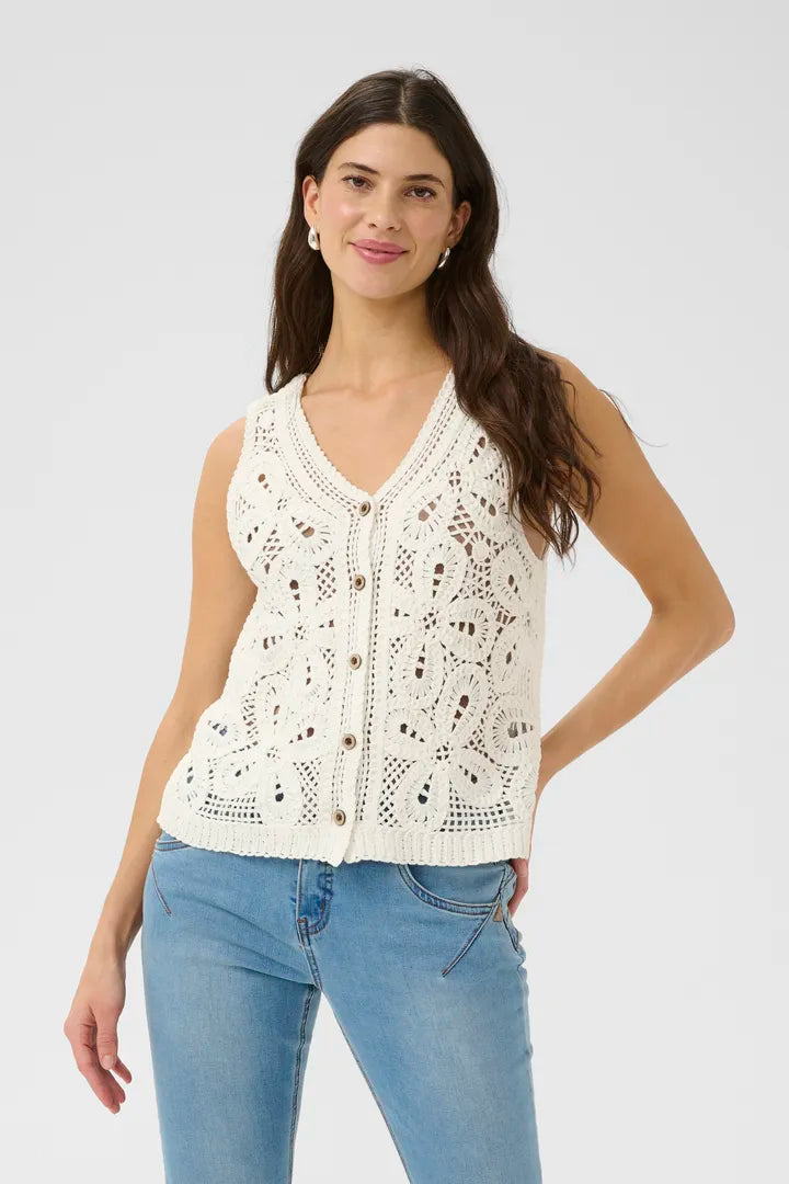 CRKittie Knit Slipover CREAM