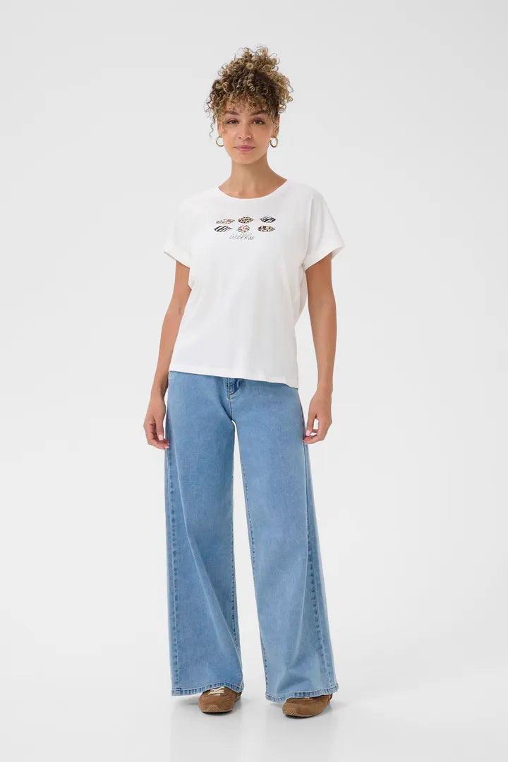 CRLumilla T-shirt CREAM