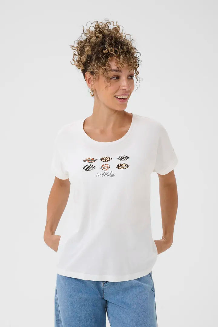 CRLumilla T-shirt CREAM