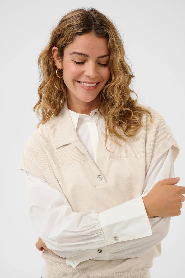 CRDela Slipover CREAM