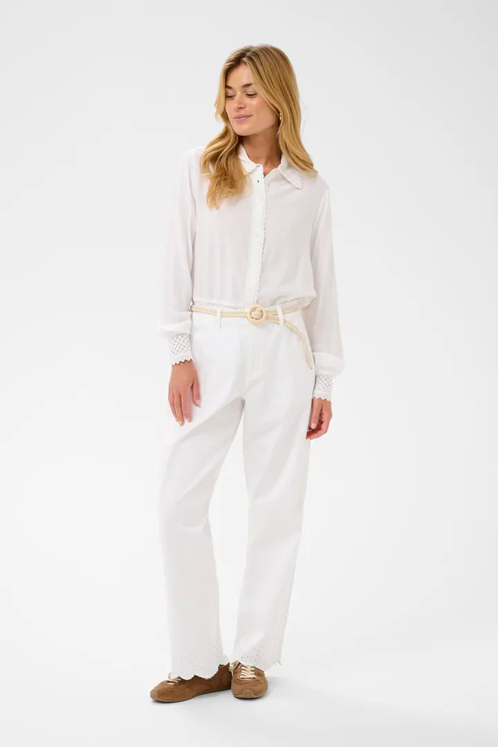 CRKajsa Trousers CREAM