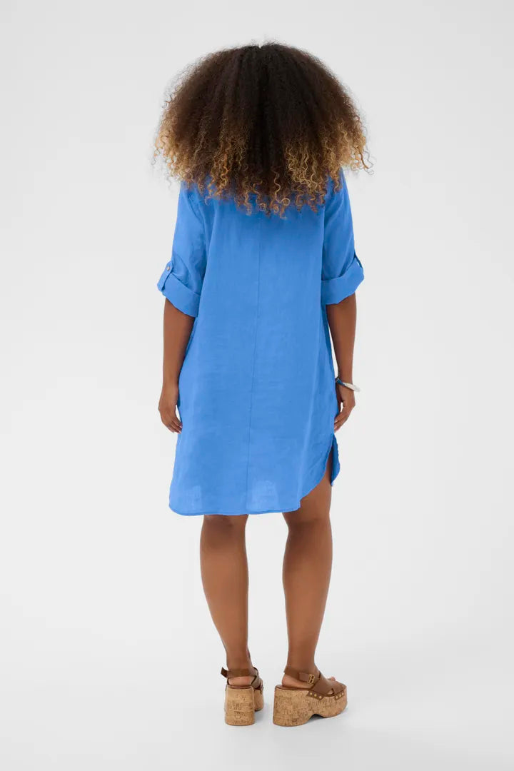 CRBellis Linen Dress CREAM