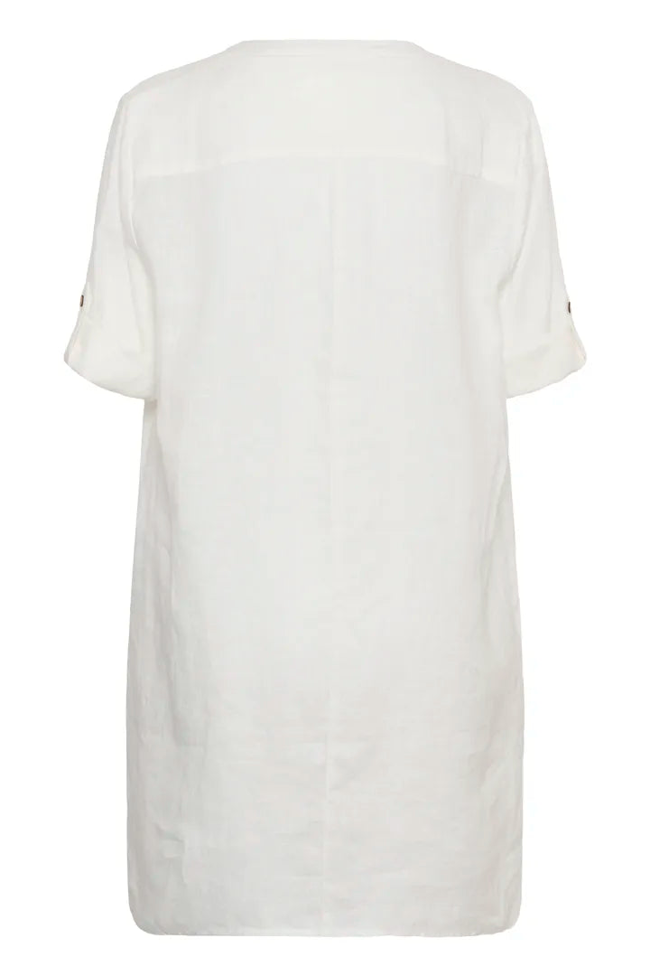 CRBellis Linen Dress CREAM