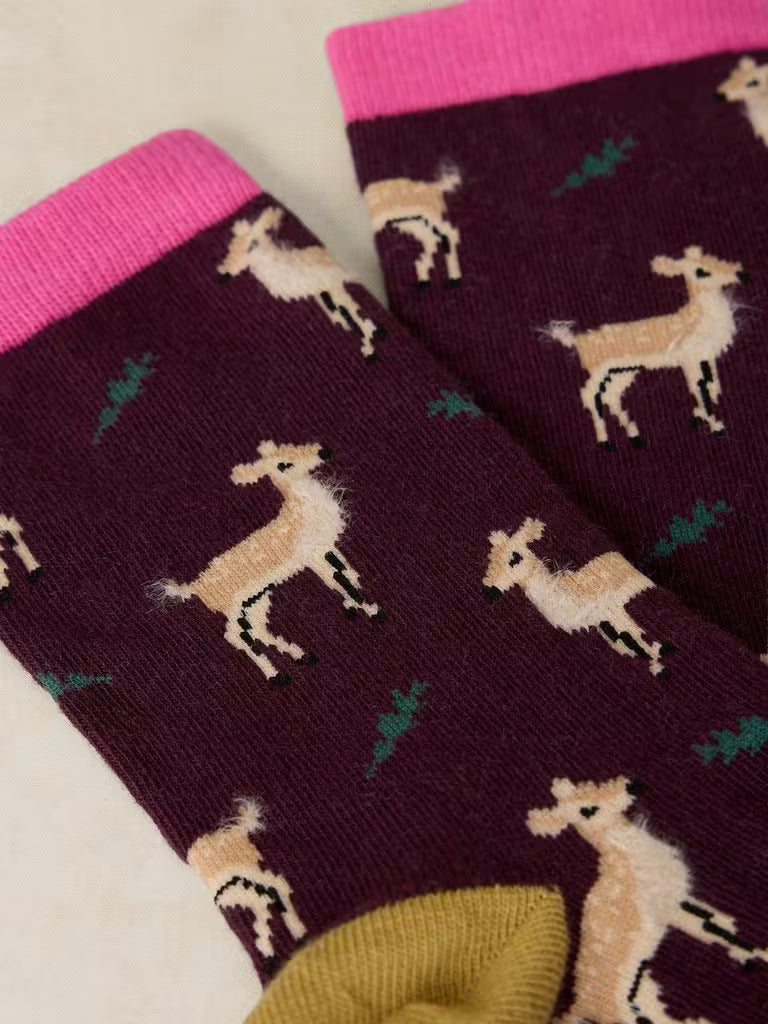 Chaussette de Cheville Cerf