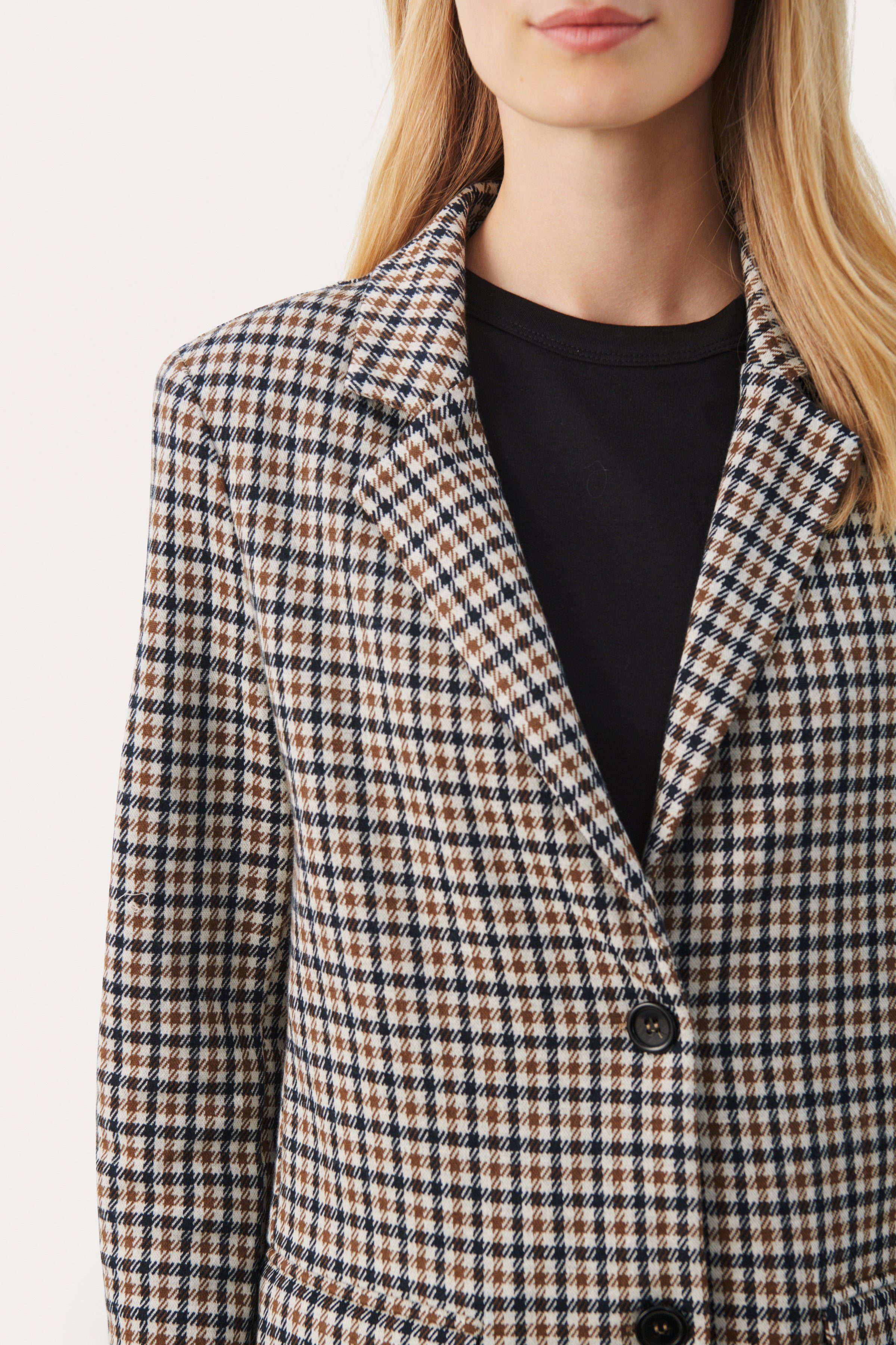 VictorianaPW Blazer Brown Check