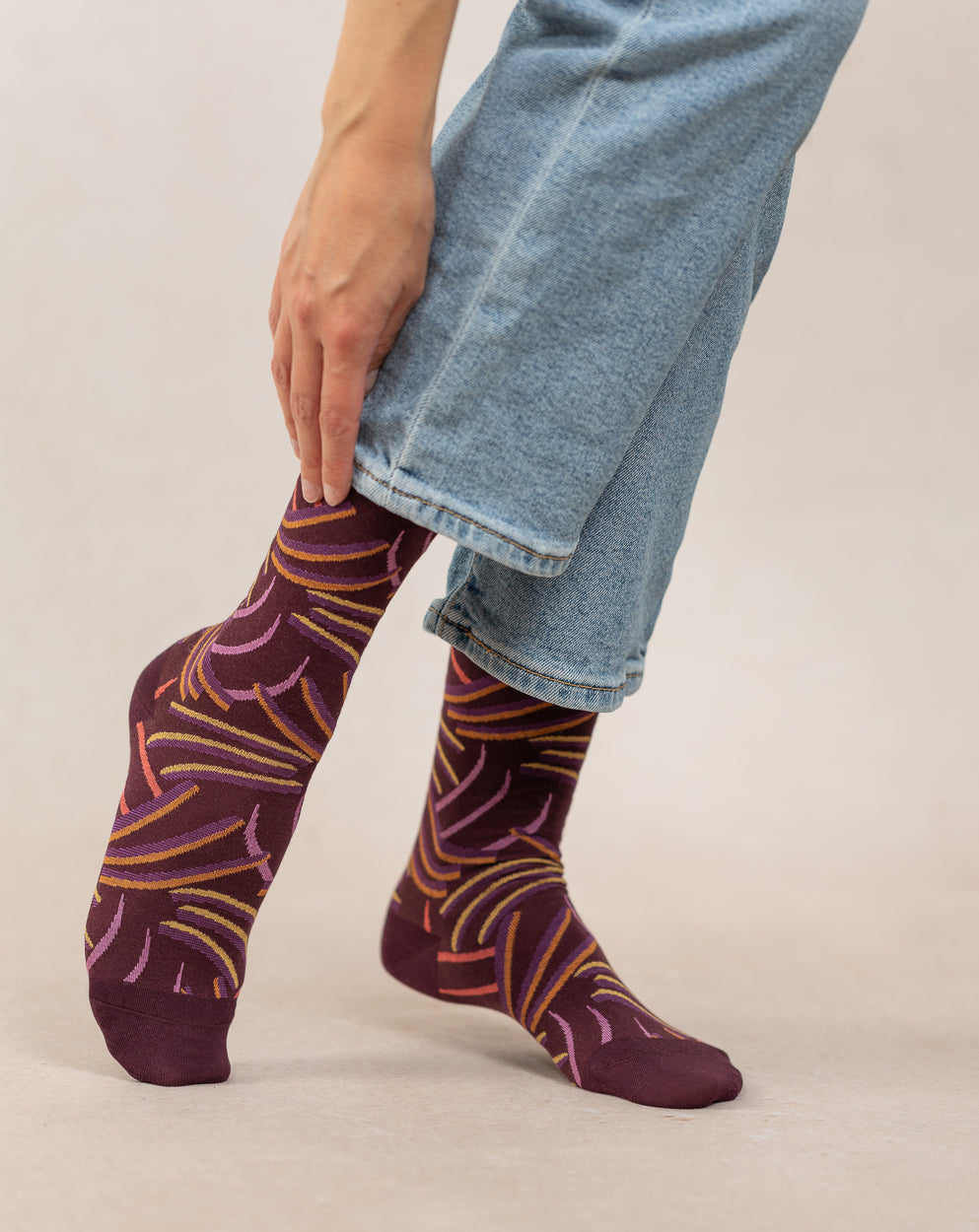 FOREST BLUE CLAW Stockings