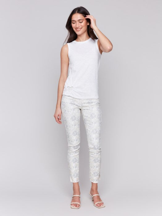 Camisole en coton biologique avec découpe cœur CHARLIE B