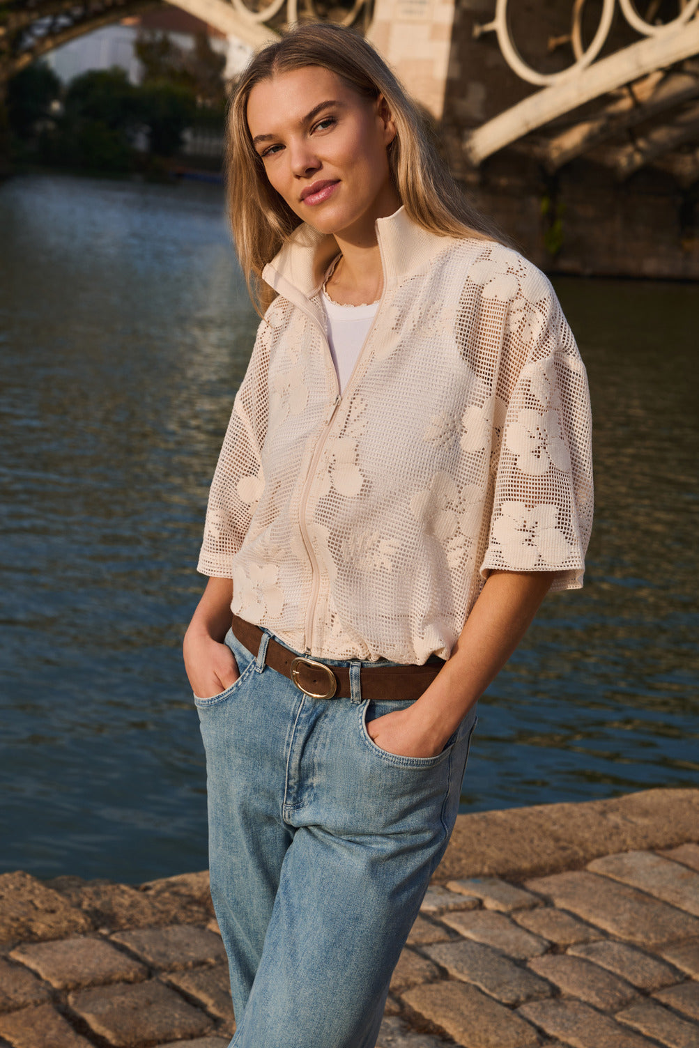 Veste en crochet