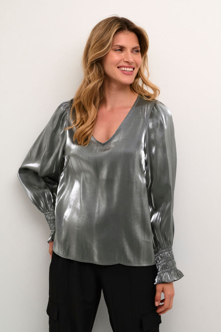 KAmille Blouse 10508010 Silver