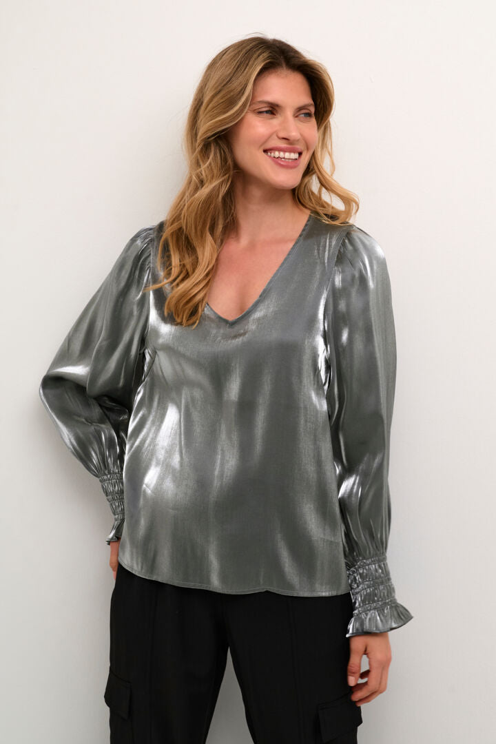 KAmille Blouse Silver