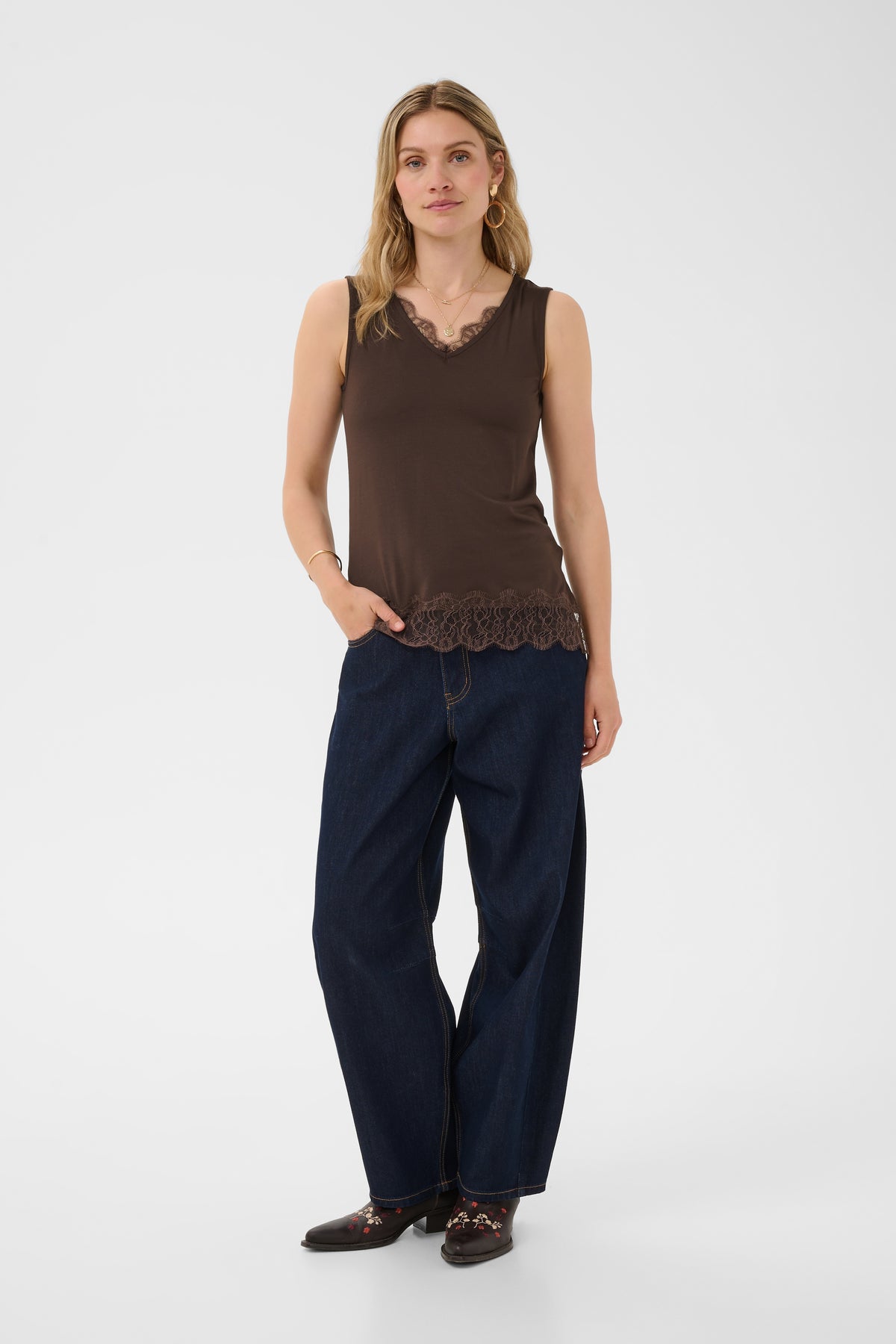Camisole dentelle -CRAlvaia