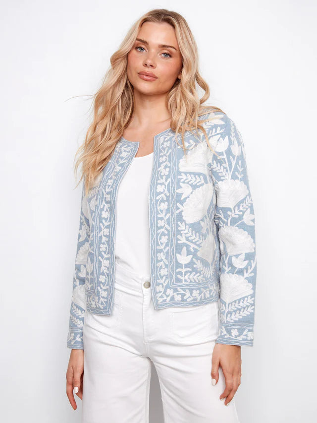 Jacket brodé