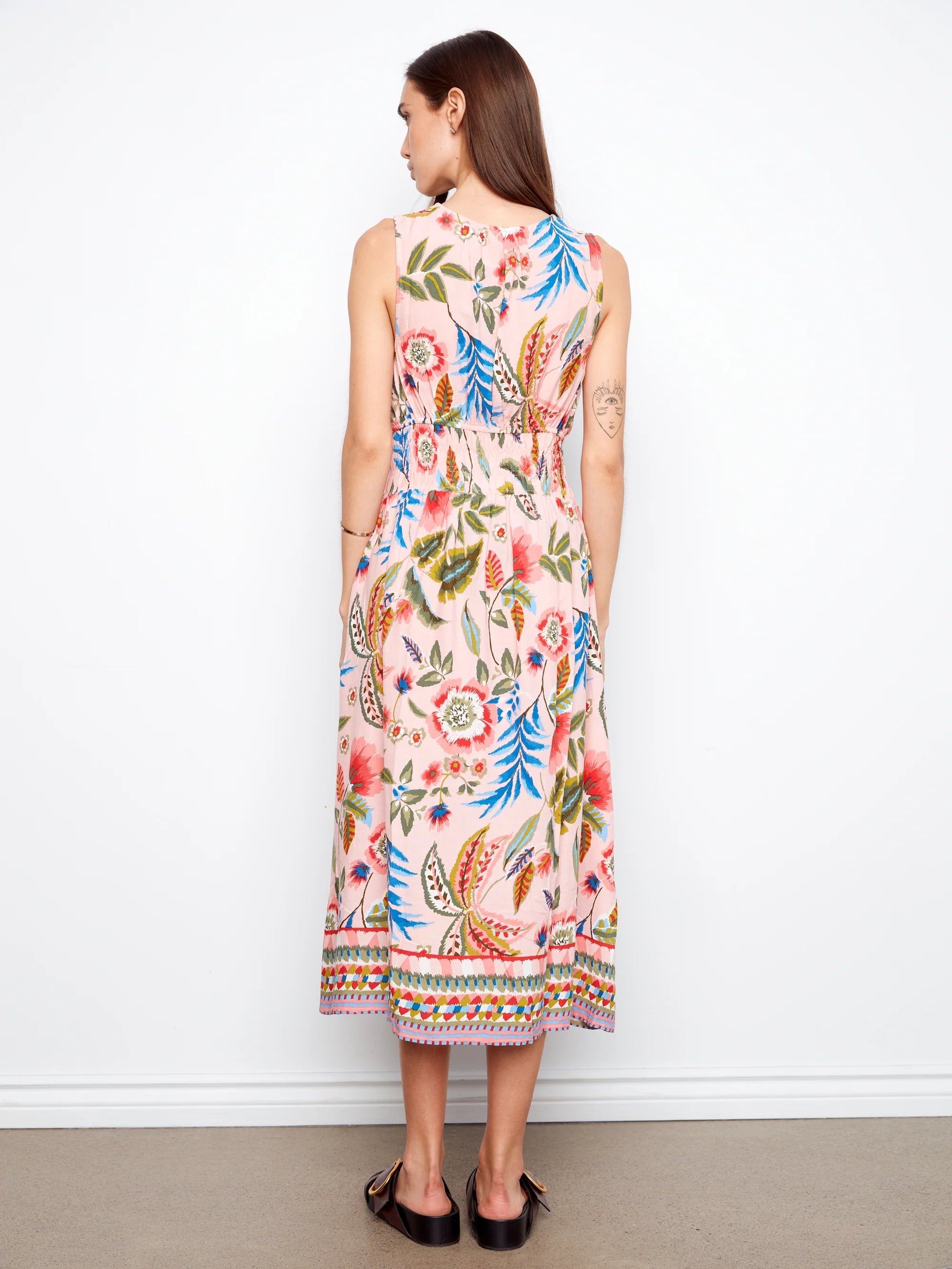 Robe longue floral CHARLIE B