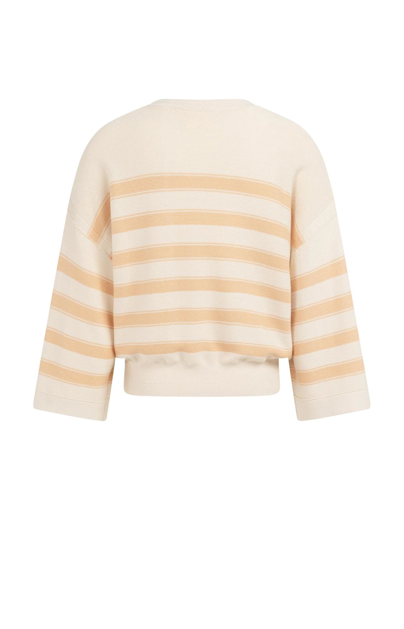 Pull à rayures manches larges