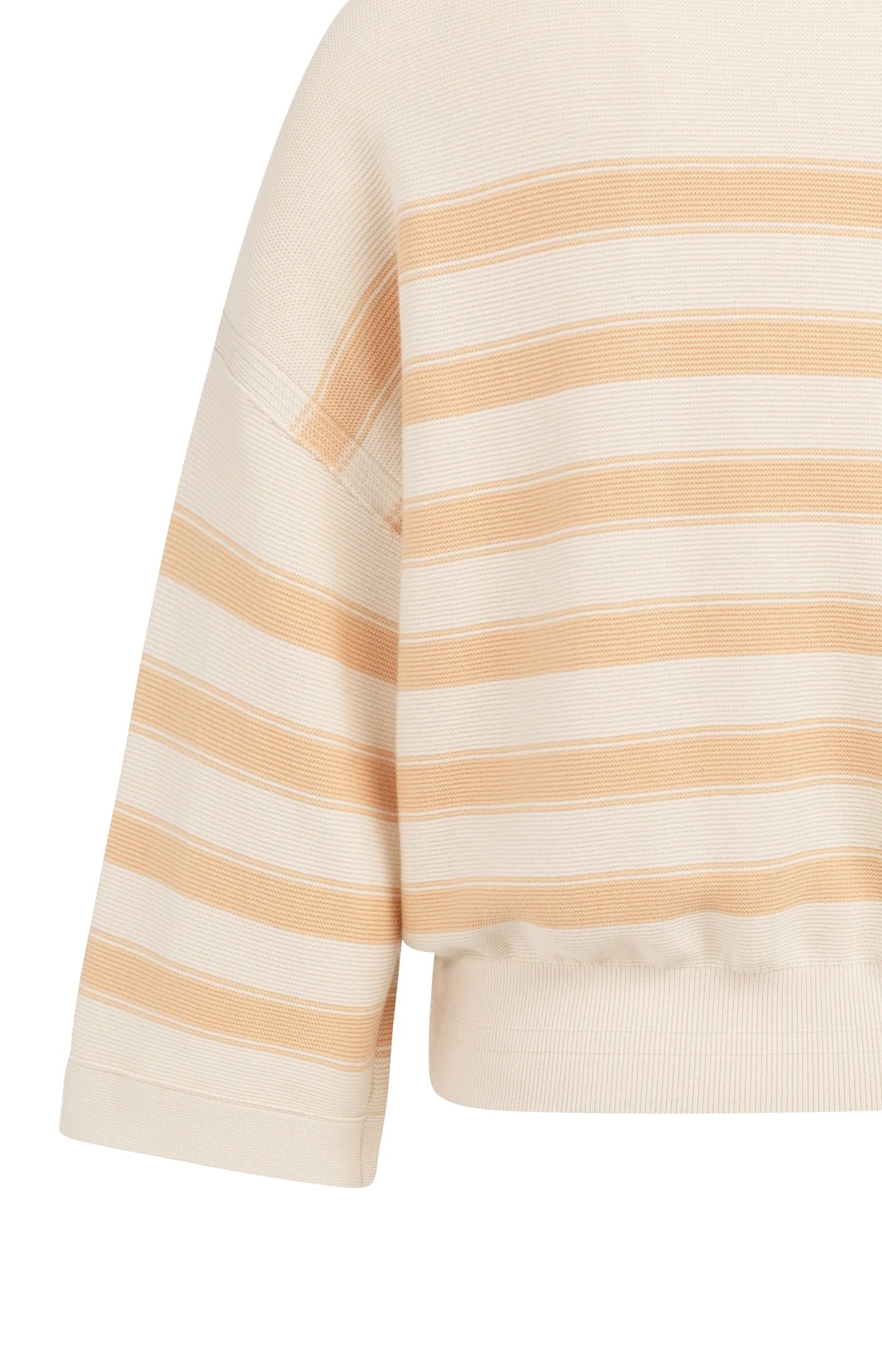 Pull à rayures manches larges