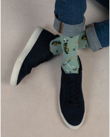 Chaussette Coton CLUB DE GOLF BLEU FORÊT