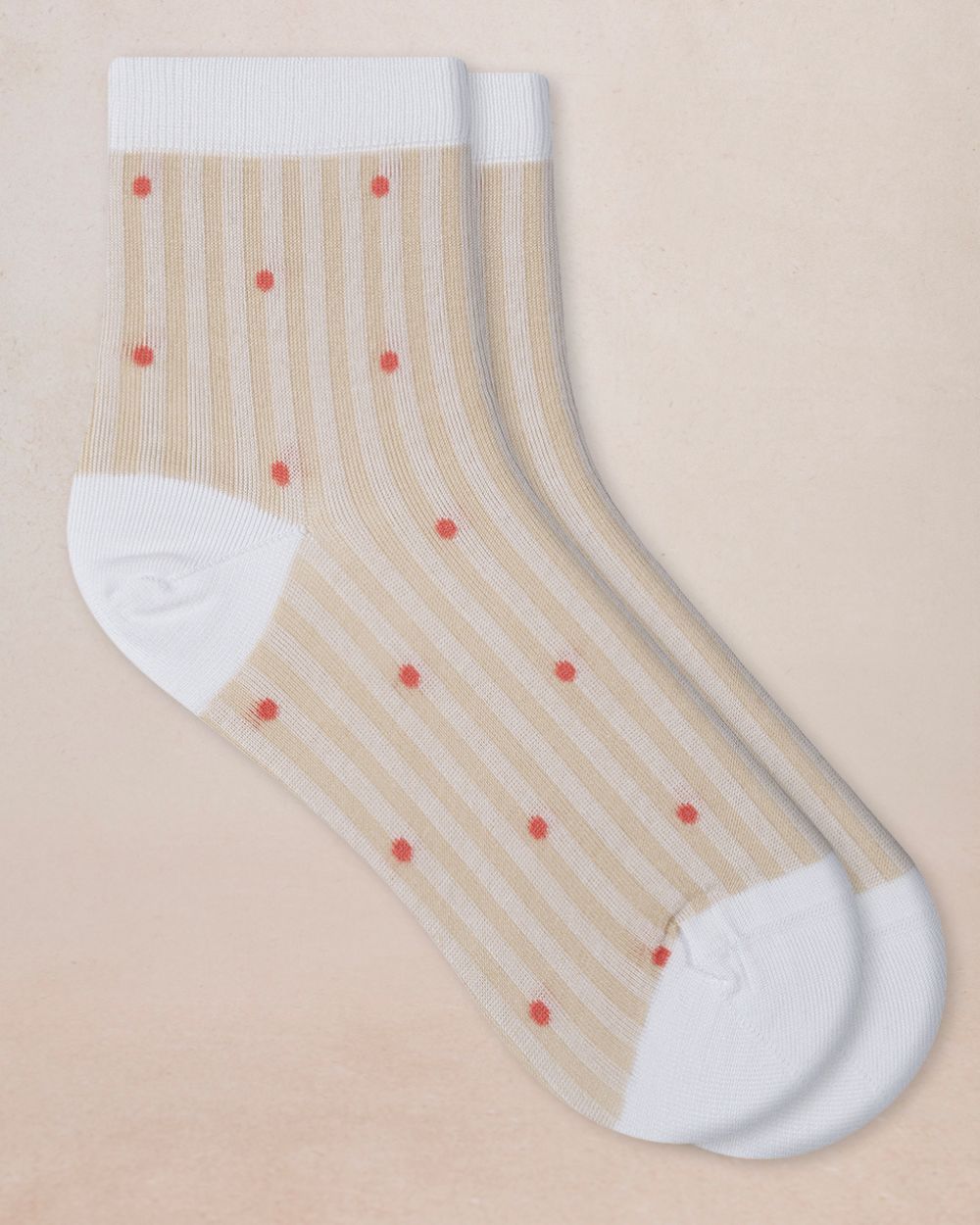 Chaussettes courtes - Plumetis
