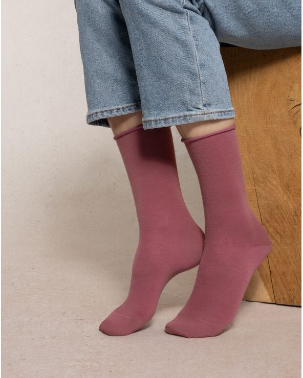 Merino Wool Sock VELVET WOOL FOREST BLUE