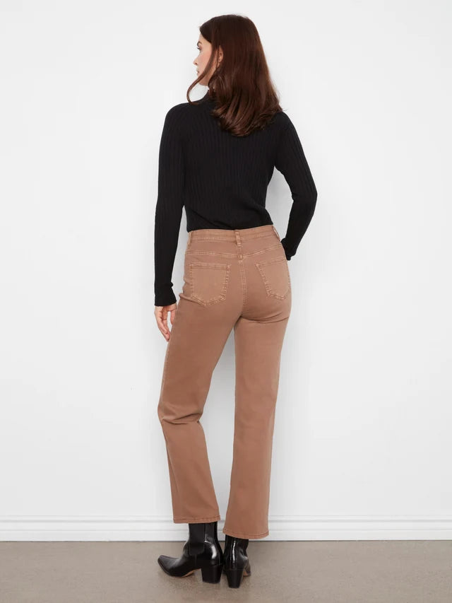 Pantalon sergé jambe droite