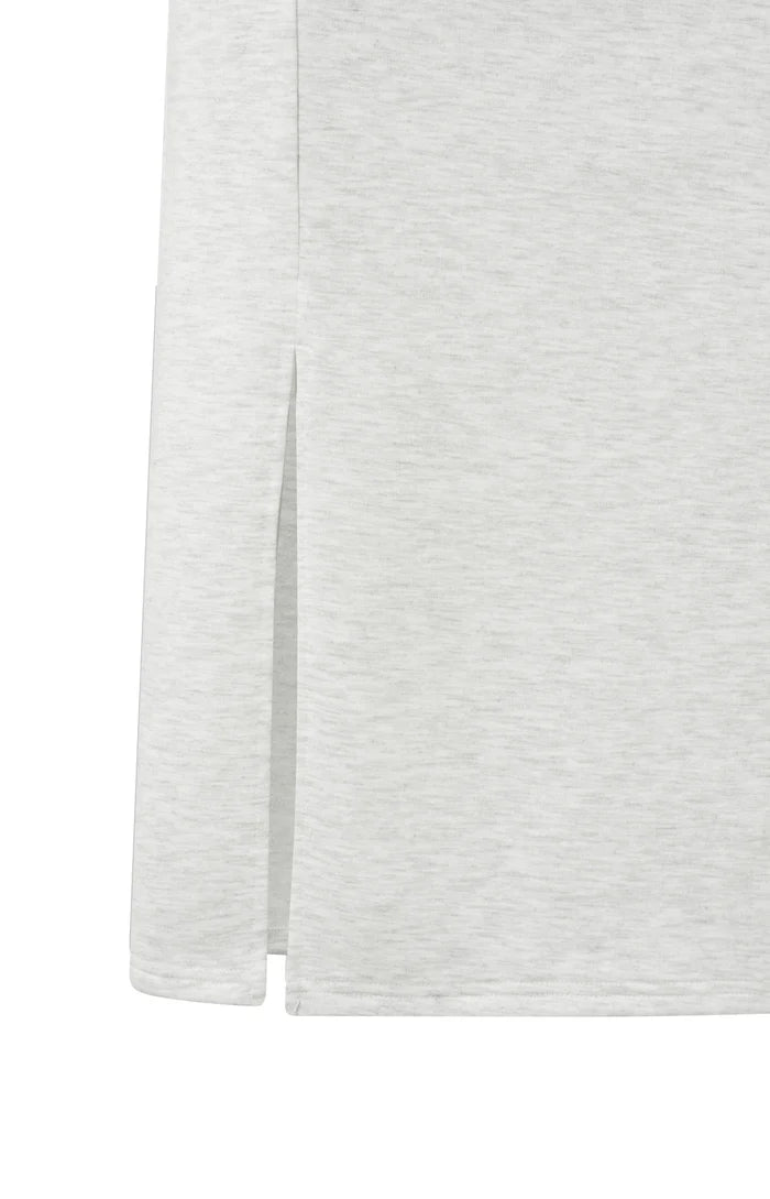Jupe midi avec fente et ceinture à nouer YAYA