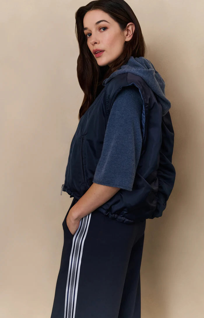 Doudoune matelassée réversible avec fermeture éclair YAYA