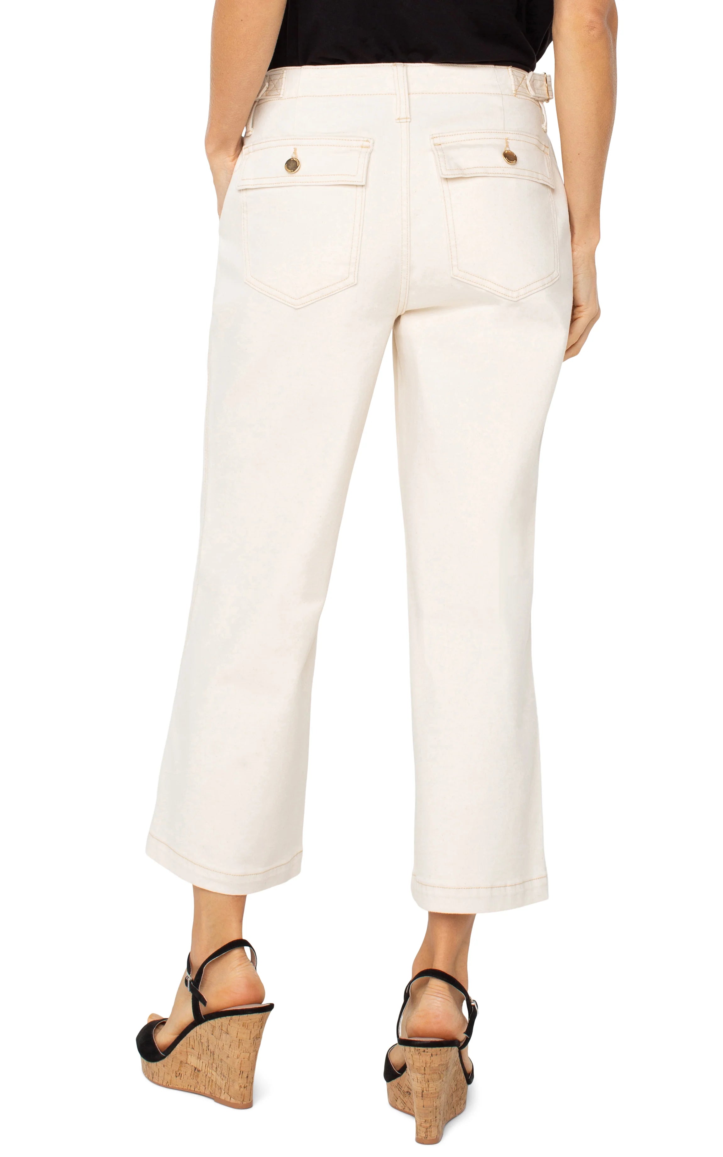 Jeans UTILITY STRIDE CROP LIVERPOOL