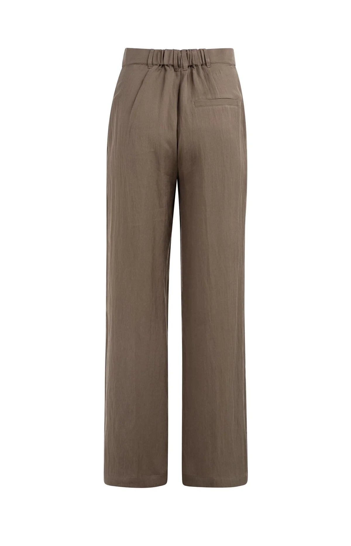 Pantalon jambes larges et plissés