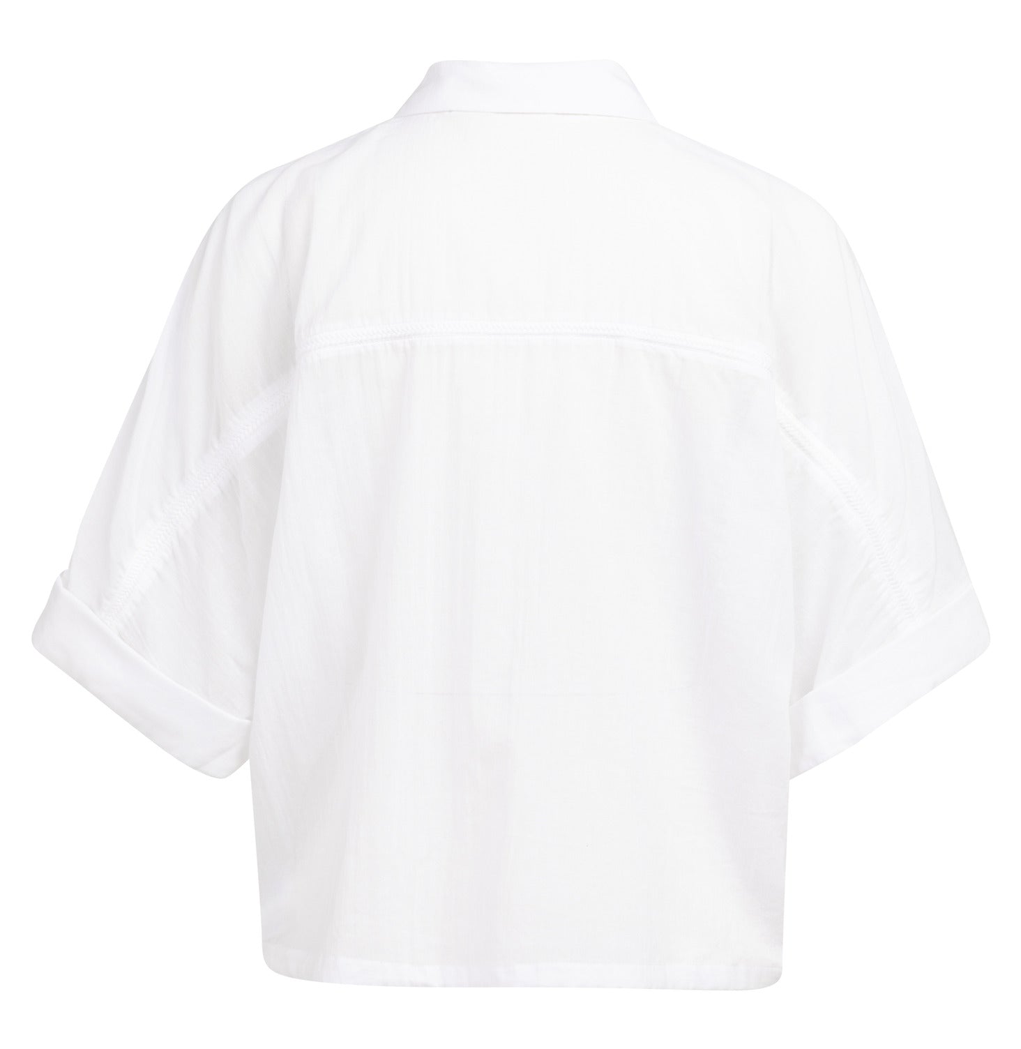 Blouse avec cordons
