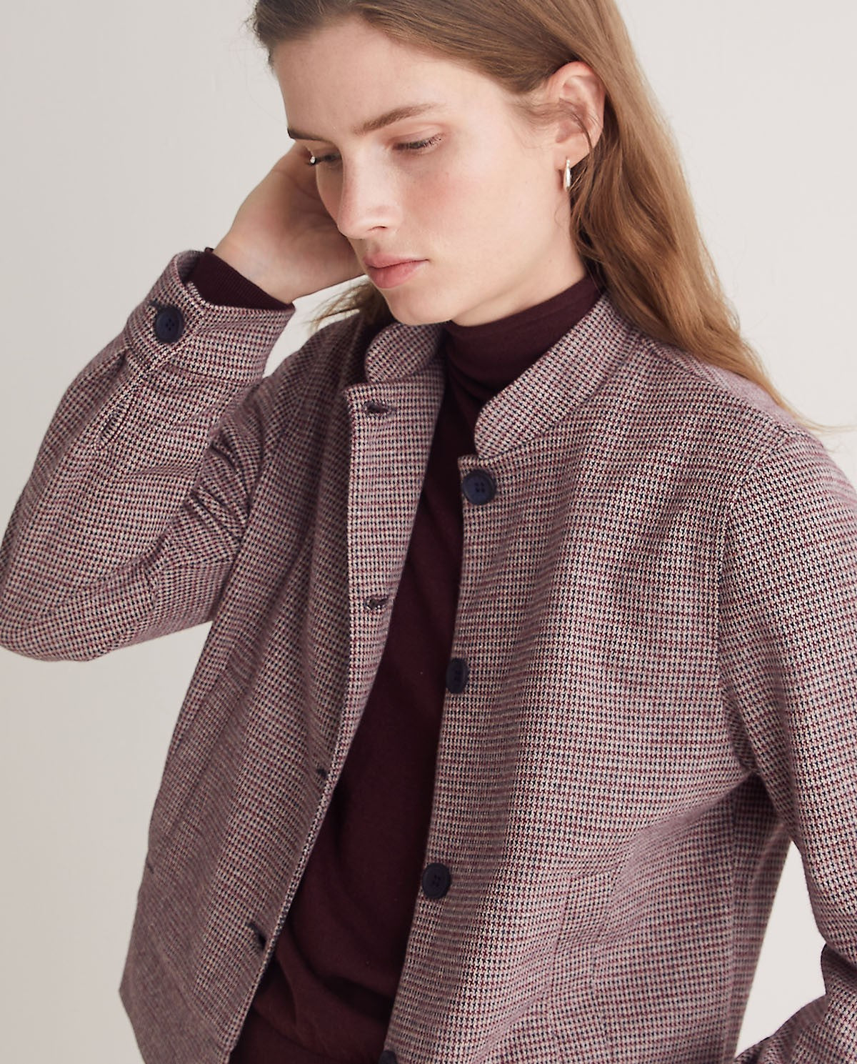 Veste courte motif YERSE