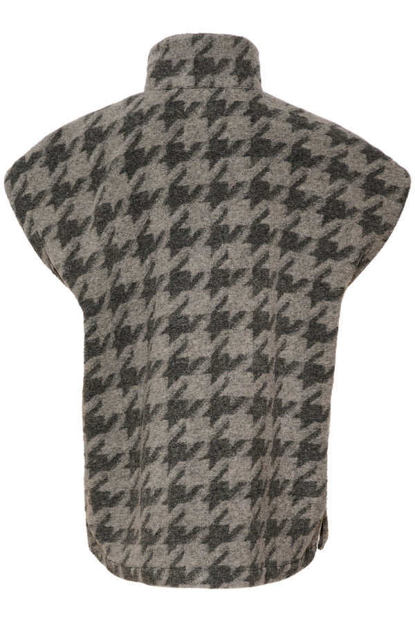 CRChea Waistcoat 10611911 Grey Check