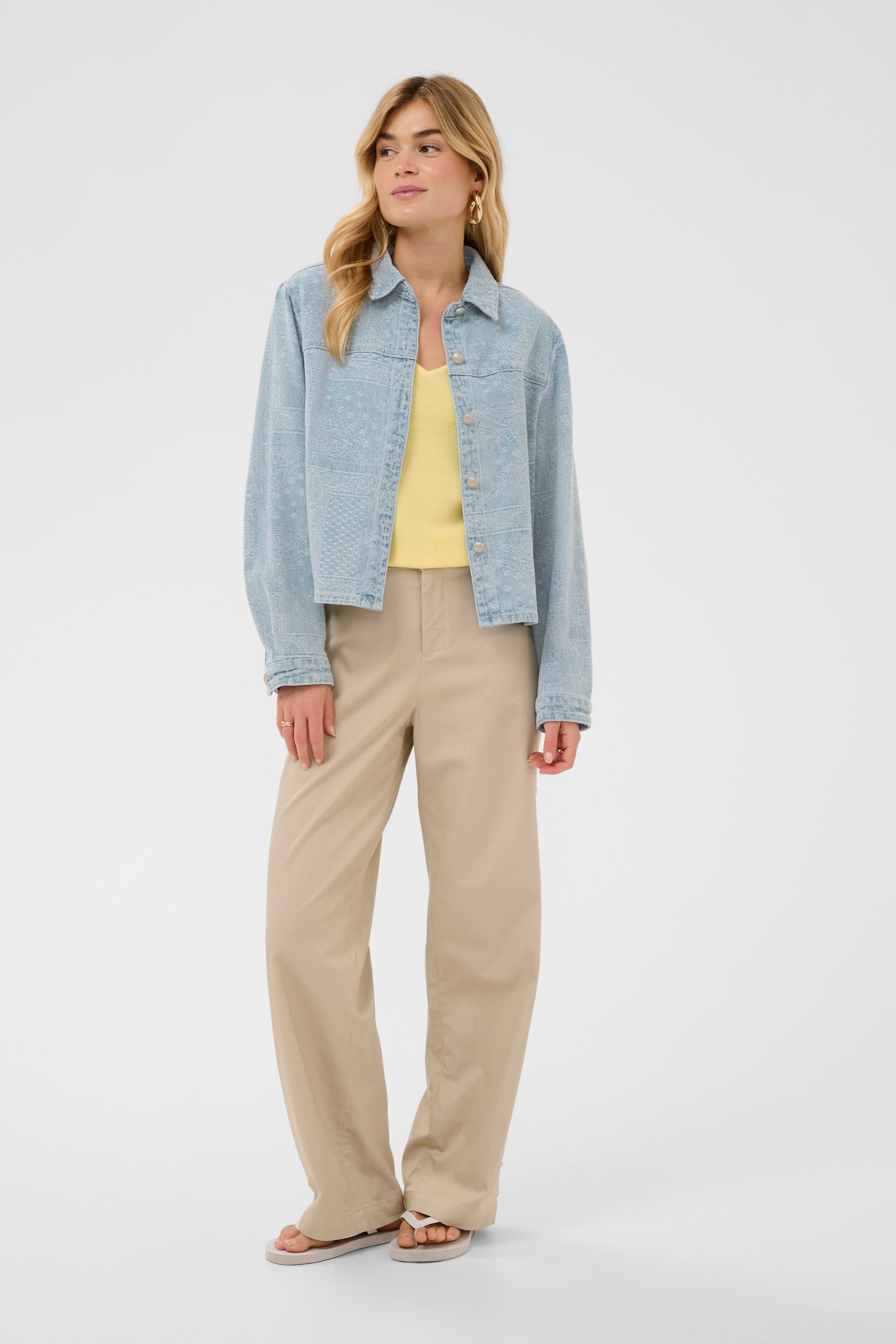 Veste en denim texturé - CRLucy