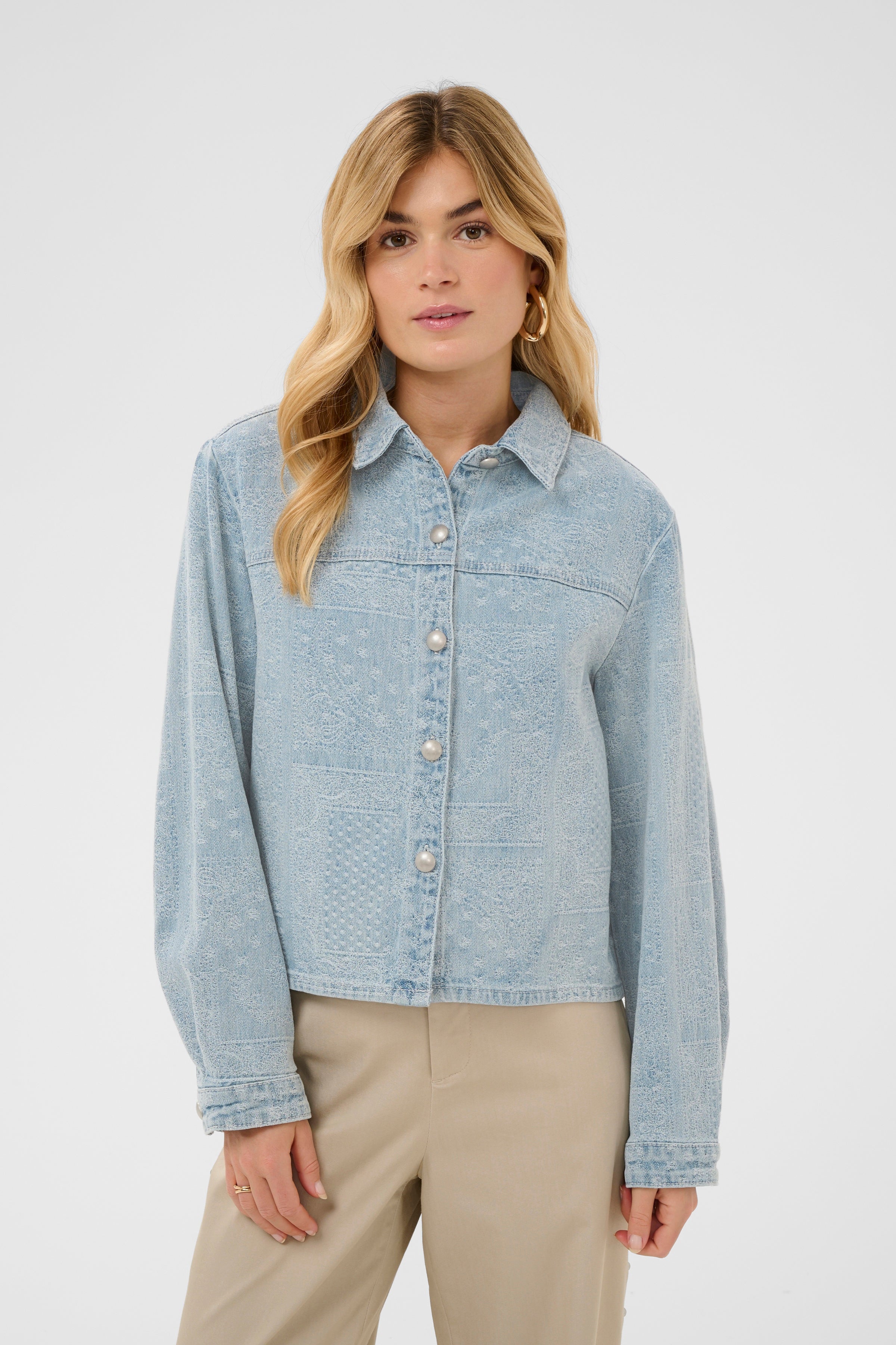Veste en denim texturé - CRLucy