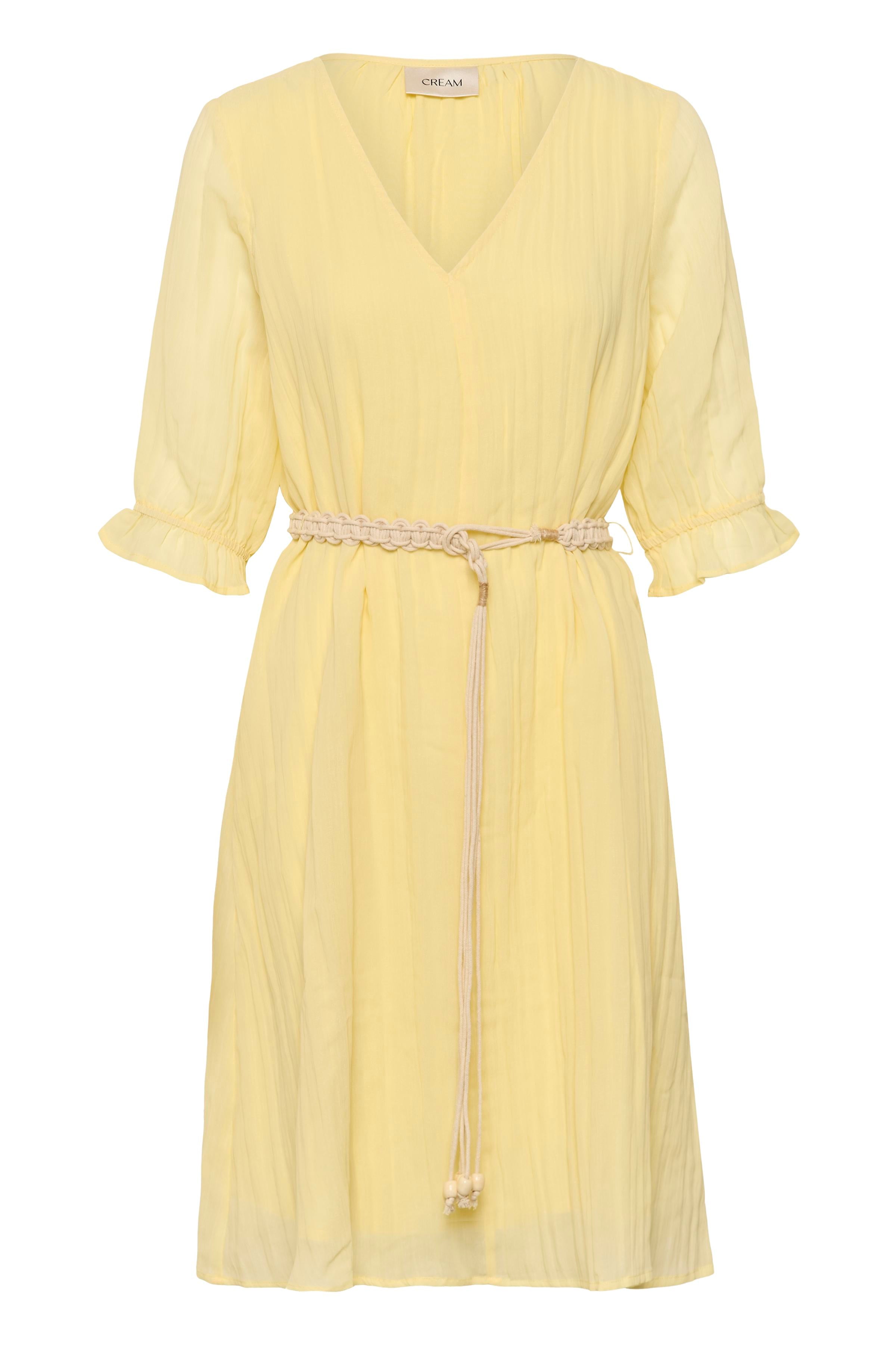 Robe longueur genou avec ceinture - CRIsabelle