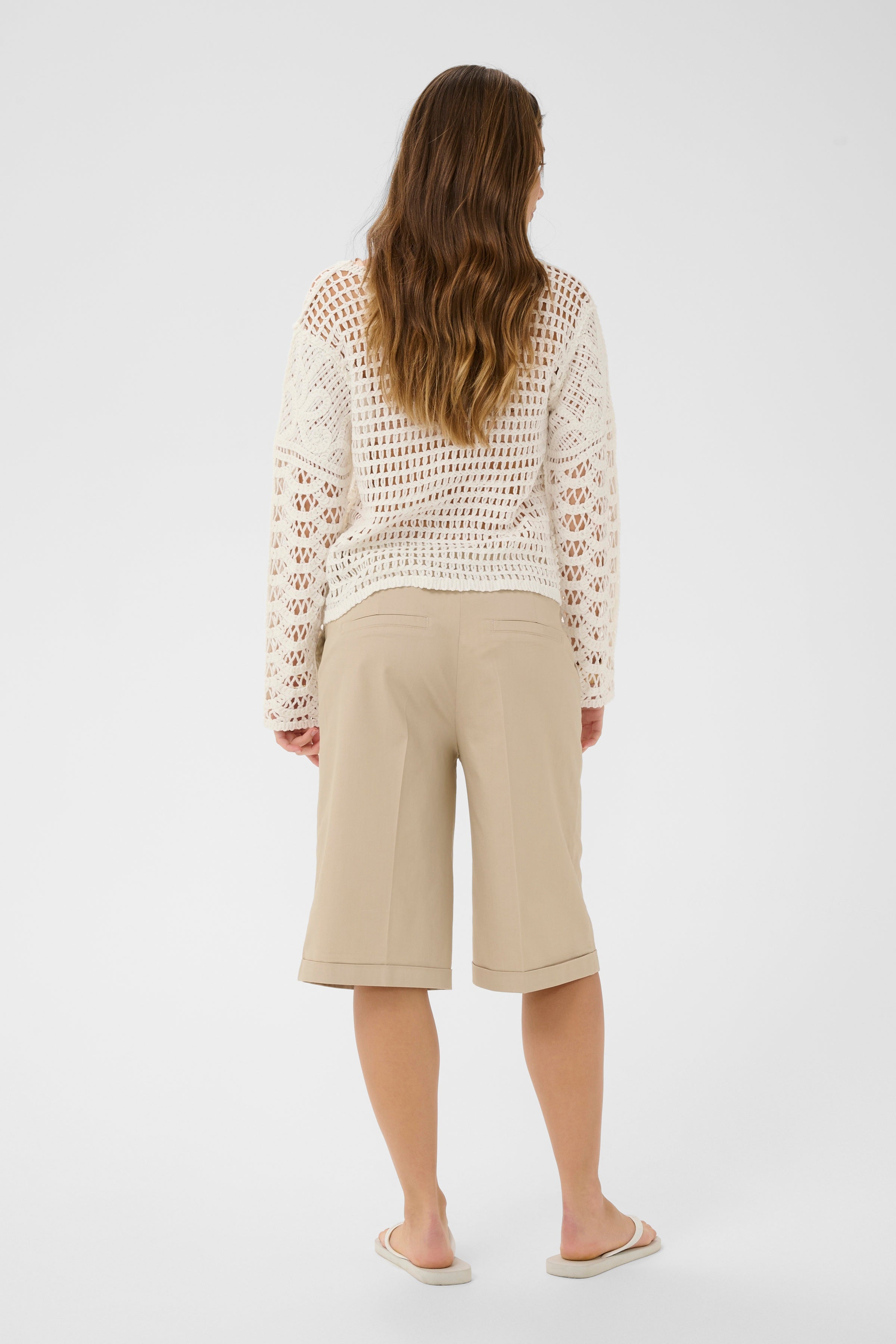 Chandail manches longues crochetés - CRElly